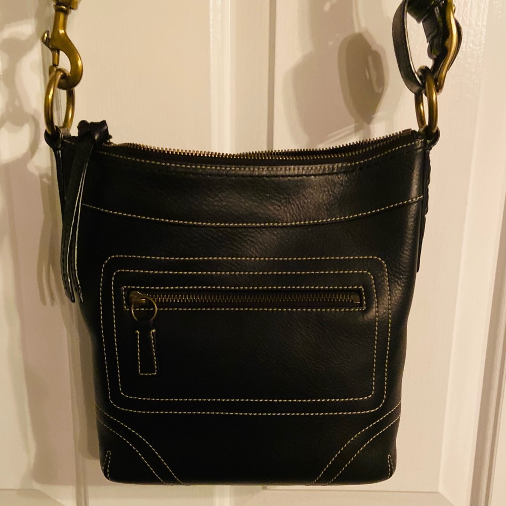 Coach Leather Crossbody Bag